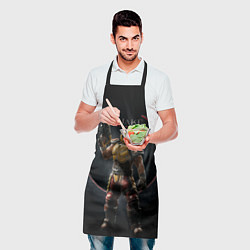 Фартук кулинарный Quake - Ranger, цвет: 3D-принт — фото 2