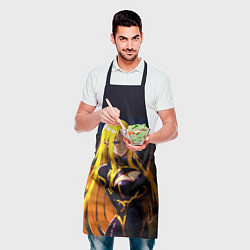 Фартук кулинарный Альфа - Сад теней, цвет: 3D-принт — фото 2