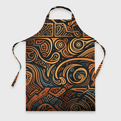 Фартук кулинарный Узор в викингском стиле, цвет: 3D-принт