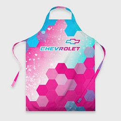 Фартук Chevrolet neon gradient style посередине