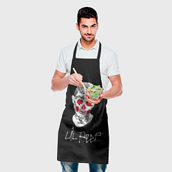 Фартук кулинарный Lil Peep idol 2023, цвет: 3D-принт — фото 2