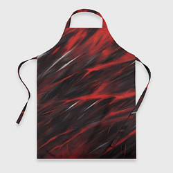Фартук кулинарный Красный шторм, цвет: 3D-принт