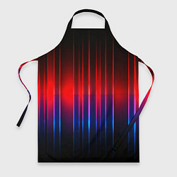 Фартук кулинарный Неоновый узор неоновая шкала, цвет: 3D-принт