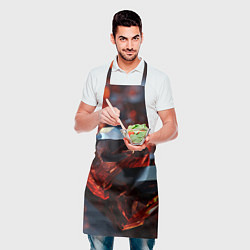 Фартук кулинарный Визуальные ритмы в геометрии, цвет: 3D-принт — фото 2