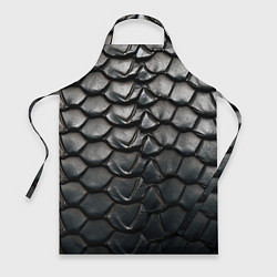 Фартук Текстура черного дракона
