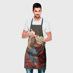 Фартук кулинарный Икона котоматери, цвет: 3D-принт — фото 2