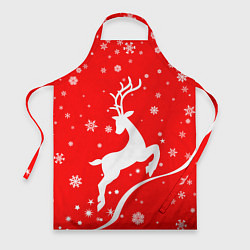 Фартук кулинарный Christmas deer, цвет: 3D-принт