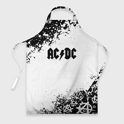 Фартук кулинарный AC DC anarchy rock, цвет: 3D-принт