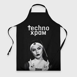 Фартук Techno храм монашка демон