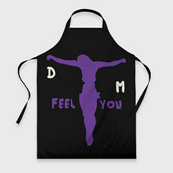 Фартук кулинарный Depeche Mode - I Feel You силуэт, цвет: 3D-принт