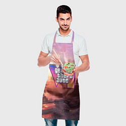 Фартук кулинарный GTA 6 Vice, цвет: 3D-принт — фото 2