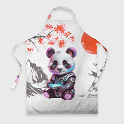 Фартук кулинарный Funny panda - China, цвет: 3D-принт