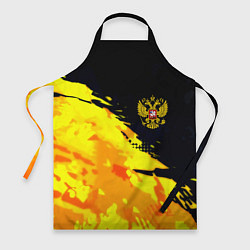 Фартук кулинарный Имперский герб россии краски, цвет: 3D-принт