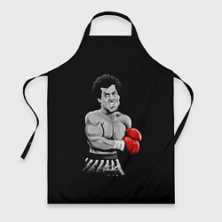 Фартук кулинарный Rocky Balboa, цвет: 3D-принт