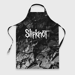 Фартук кулинарный Slipknot black graphite, цвет: 3D-принт