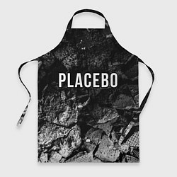 Фартук кулинарный Placebo black graphite, цвет: 3D-принт