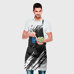 Фартук кулинарный Basketball текстура краски nba, цвет: 3D-принт — фото 2