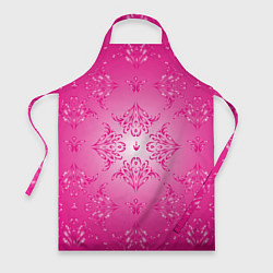 Фартук кулинарный Узоры на розовом фоне, цвет: 3D-принт
