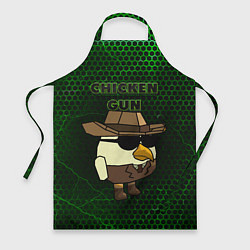 Фартук Chicken gun green