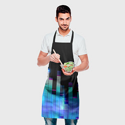Фартук кулинарный Three Days Grace эквалайзер, цвет: 3D-принт — фото 2