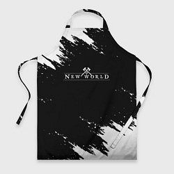 Фартук New world штрихи красок