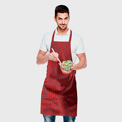 Фартук кулинарный Manchester United отпечатки, цвет: 3D-принт — фото 2