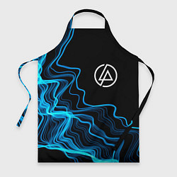 Фартук кулинарный Linkin Park sound wave, цвет: 3D-принт