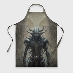 Фартук кулинарный Демонический боевой киборг, цвет: 3D-принт