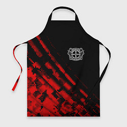 Фартук кулинарный Bayer 04 sport grunge, цвет: 3D-принт