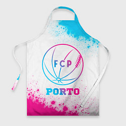 Фартук кулинарный Porto neon gradient style, цвет: 3D-принт