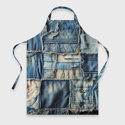 Фартук Patchwork denim - vogue