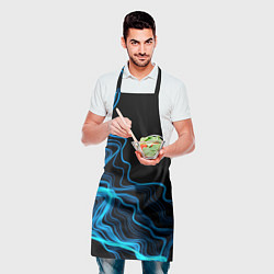 Фартук кулинарный Marilyn Manson sound wave, цвет: 3D-принт — фото 2