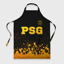 Фартук кулинарный PSG - gold gradient посередине, цвет: 3D-принт