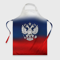 Фартук кулинарный Россия герб краски, цвет: 3D-принт