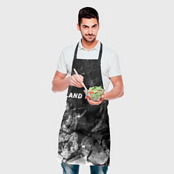 Фартук кулинарный Land Rover black graphite, цвет: 3D-принт — фото 2
