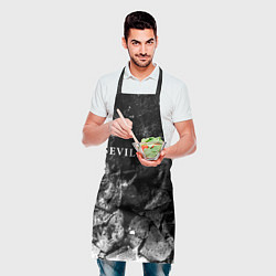 Фартук кулинарный Sevilla black graphite, цвет: 3D-принт — фото 2