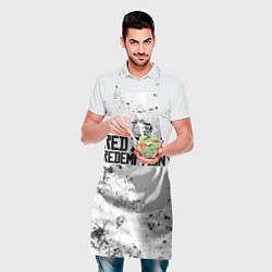 Фартук кулинарный Red Dead Redemption dirty ice, цвет: 3D-принт — фото 2
