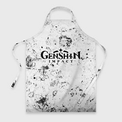 Фартук кулинарный Genshin Impact dirty ice, цвет: 3D-принт