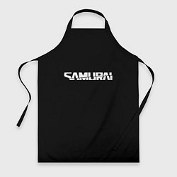 Фартук Samurai logo white