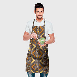 Фартук кулинарный Мавританский африканский орнамент, цвет: 3D-принт — фото 2
