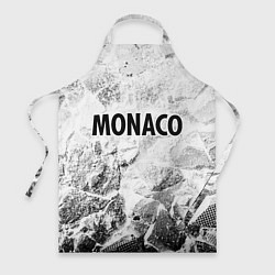 Фартук кулинарный Monaco white graphite, цвет: 3D-принт