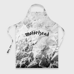 Фартук кулинарный Motorhead white graphite, цвет: 3D-принт