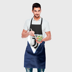 Фартук кулинарный Juventus sport geometry color, цвет: 3D-принт — фото 2
