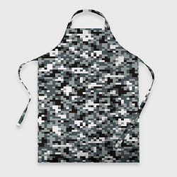 Фартук Камуфляжные пиксели текстура