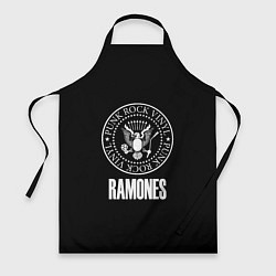 Фартук Ramones rock logo