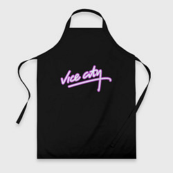 Фартук Vice city logo neon