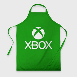 Фартук кулинарный X-box logo green, цвет: 3D-принт