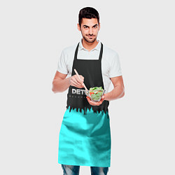 Фартук кулинарный Detroit become human rk800, цвет: 3D-принт — фото 2