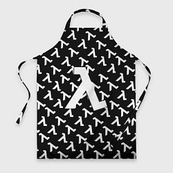 Фартук кулинарный Half liife logo pattern, цвет: 3D-принт