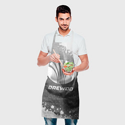 Фартук кулинарный Daewoo - grey gradient, цвет: 3D-принт — фото 2